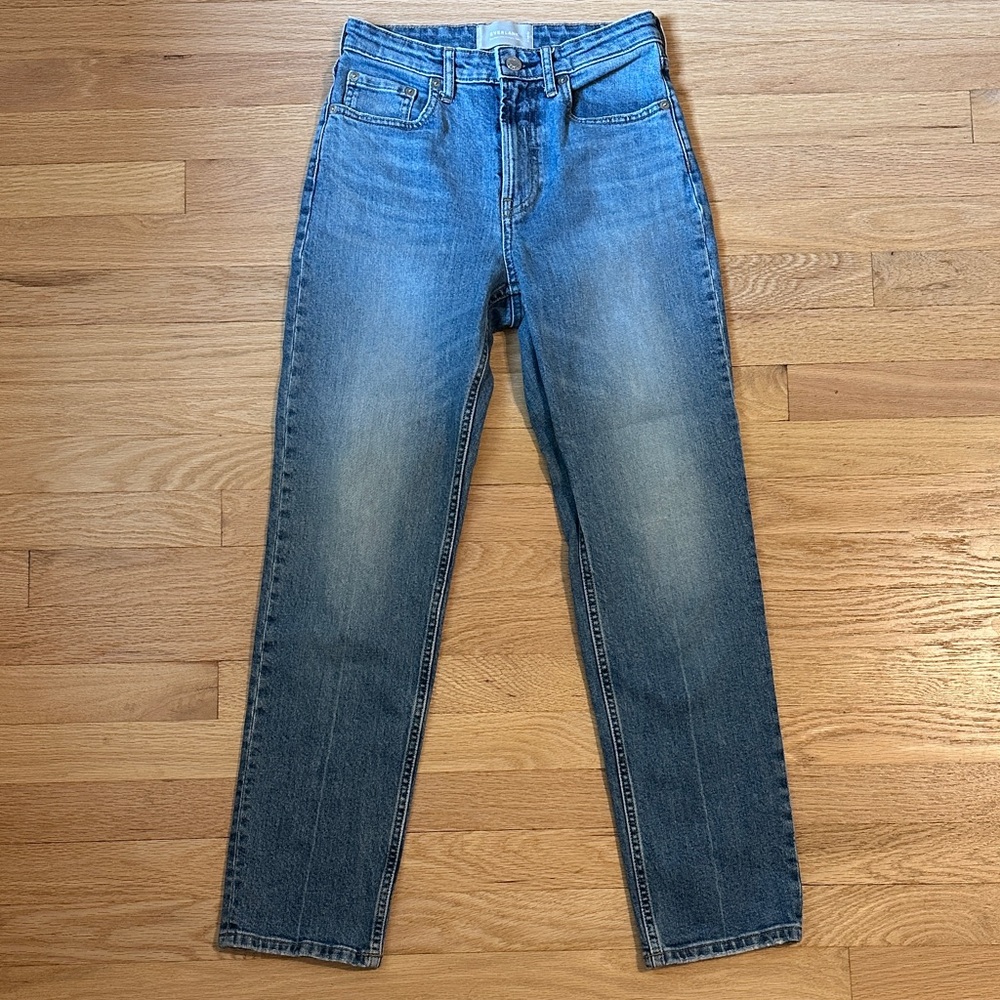 Everlane The high rise straight Jean